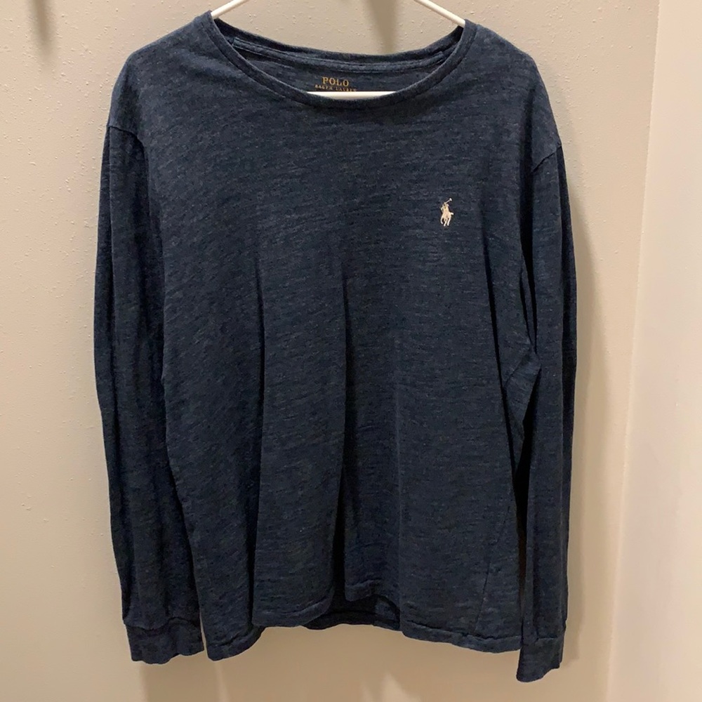 Men’s long sleeve polo t-shirt